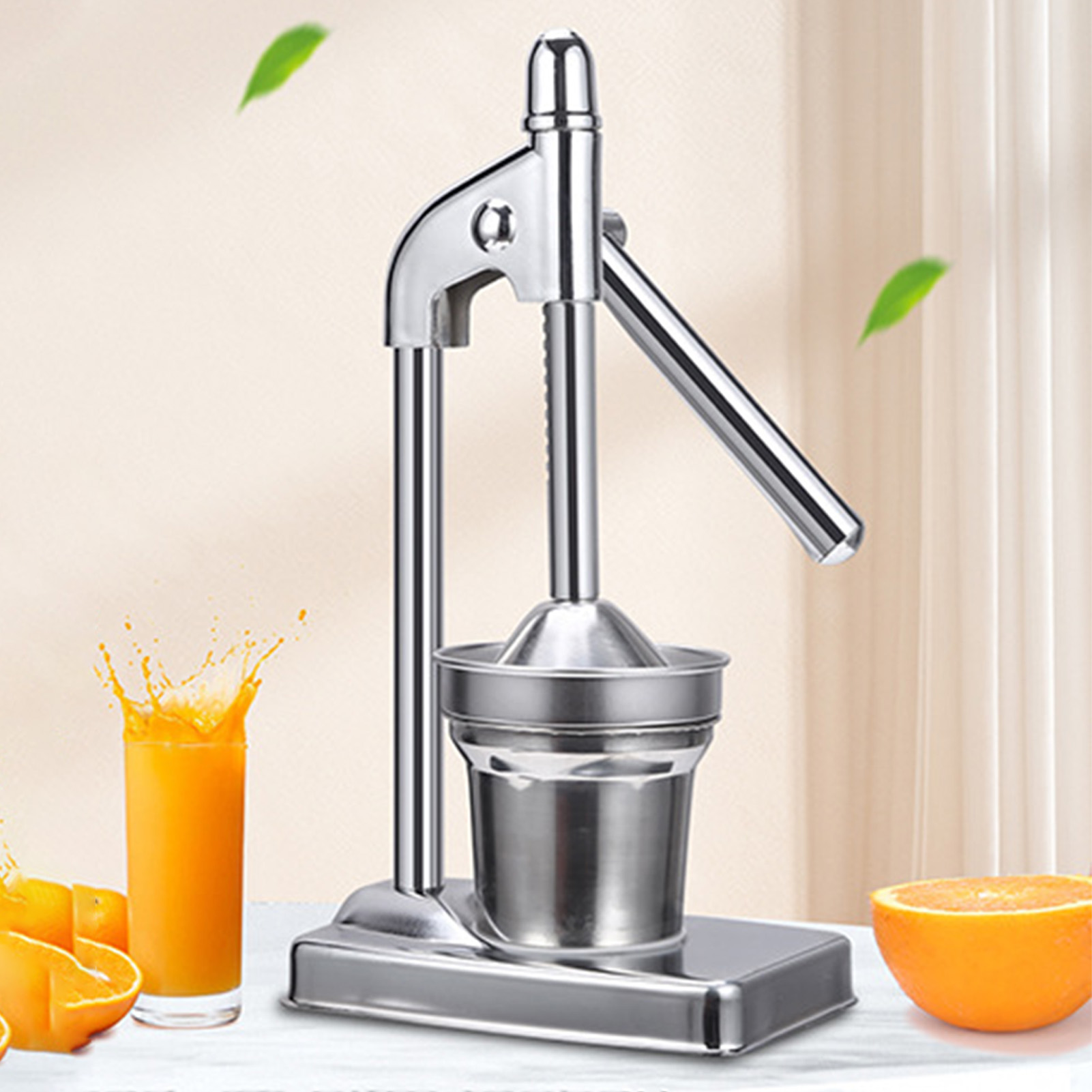 Citrus Juicer Bar - Espremedor manual de aço inoxidável para