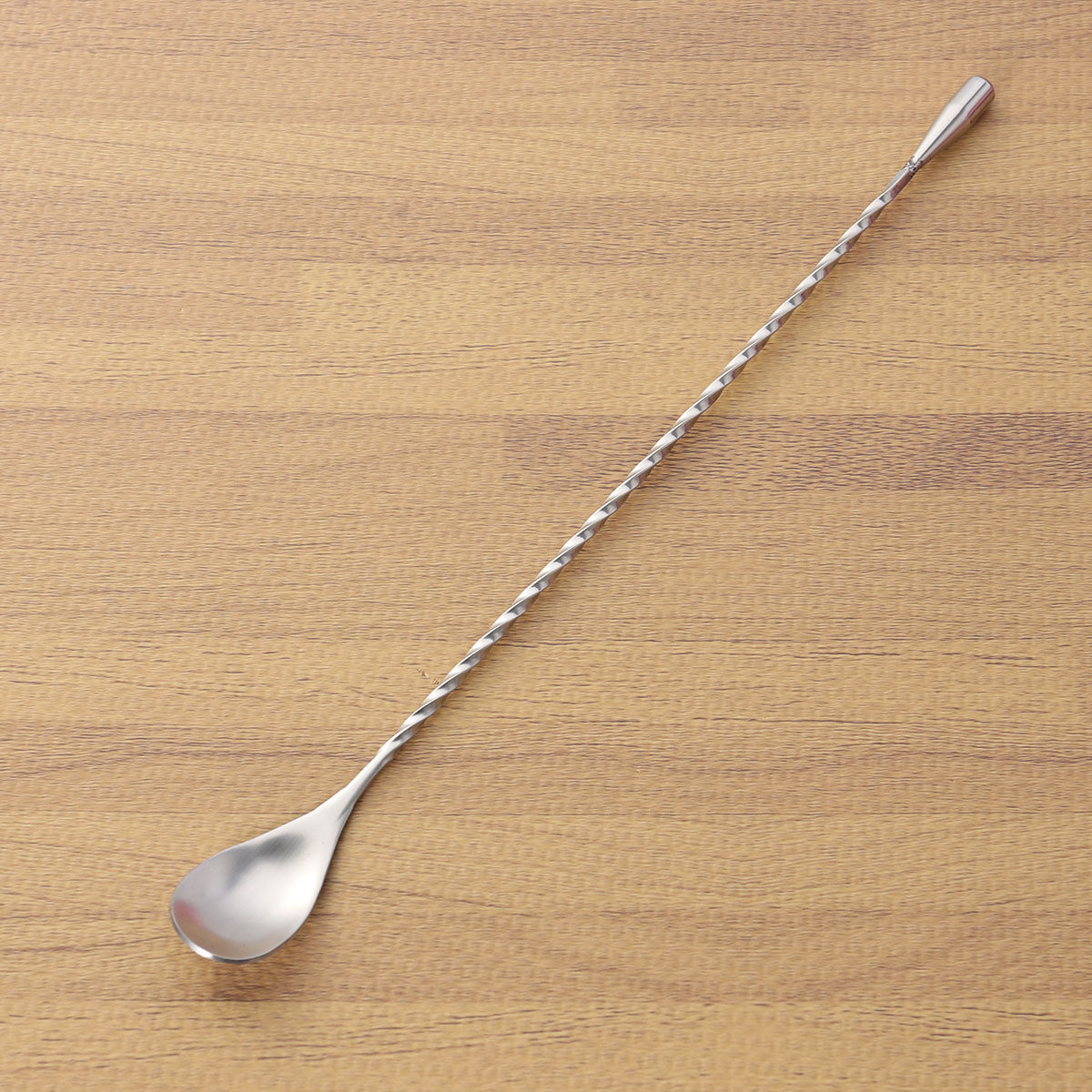 Bar Spoon Twisted - Colher de Bar Longa de Aço