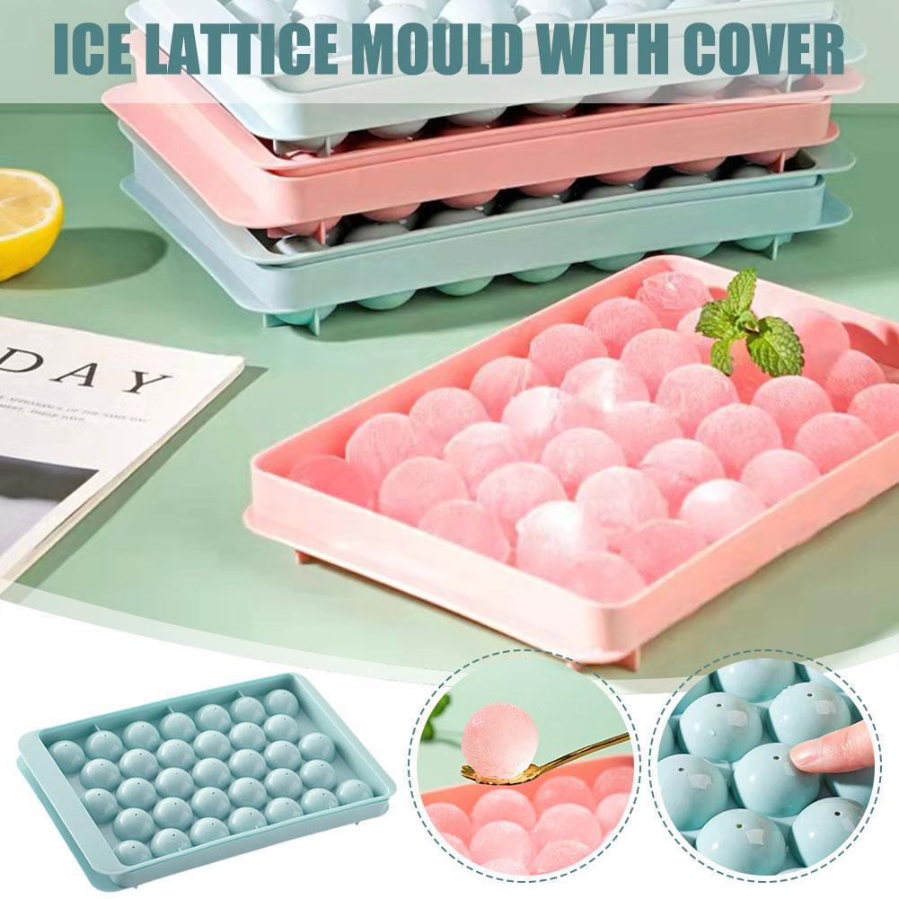 Ice Mold Sphere - Bandeja redonda de cubos de gelo,