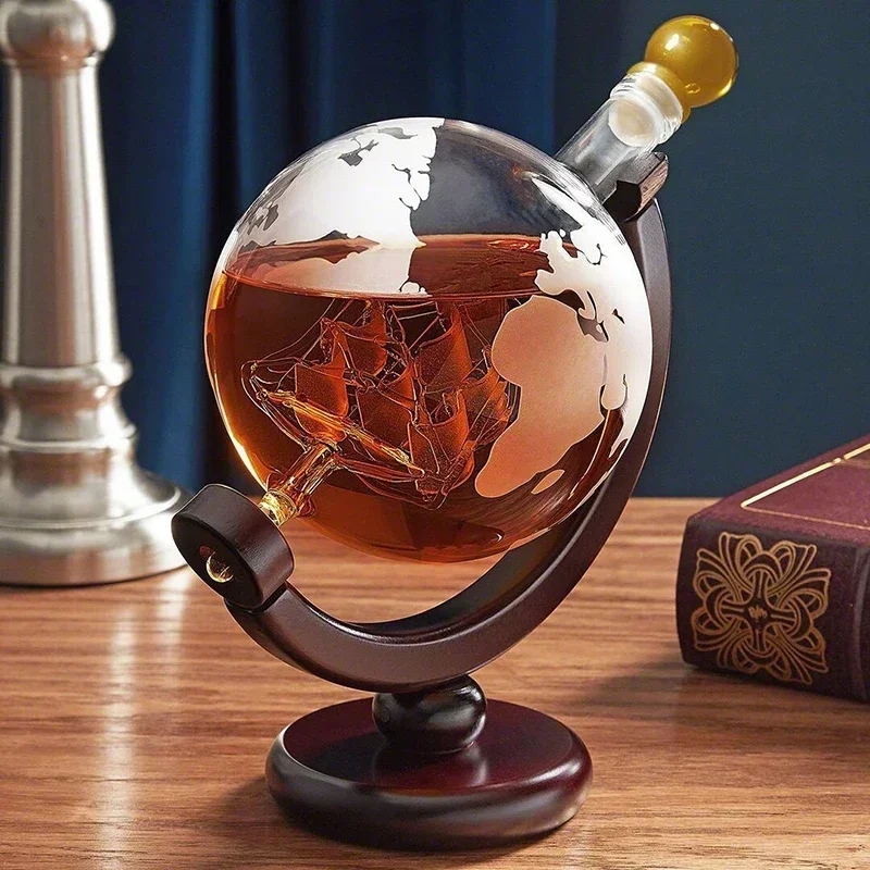 Decanter Globe Set - Decantador De Globo Criativo Conjunto Com
