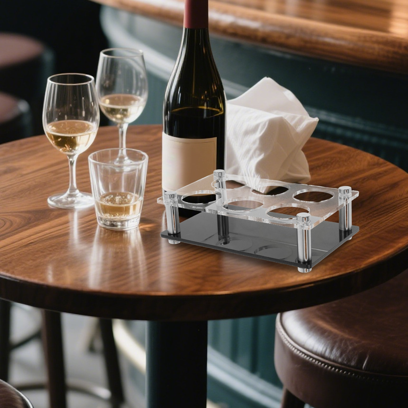 Home Bar Stand - Suporte para Copos de Shot com