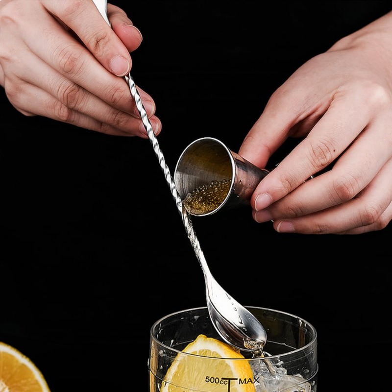 Bar Spoon Twisted - Colher de mistura para bebidas de