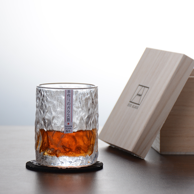 Old Fashioned Glass - Copo de cristal edo com base