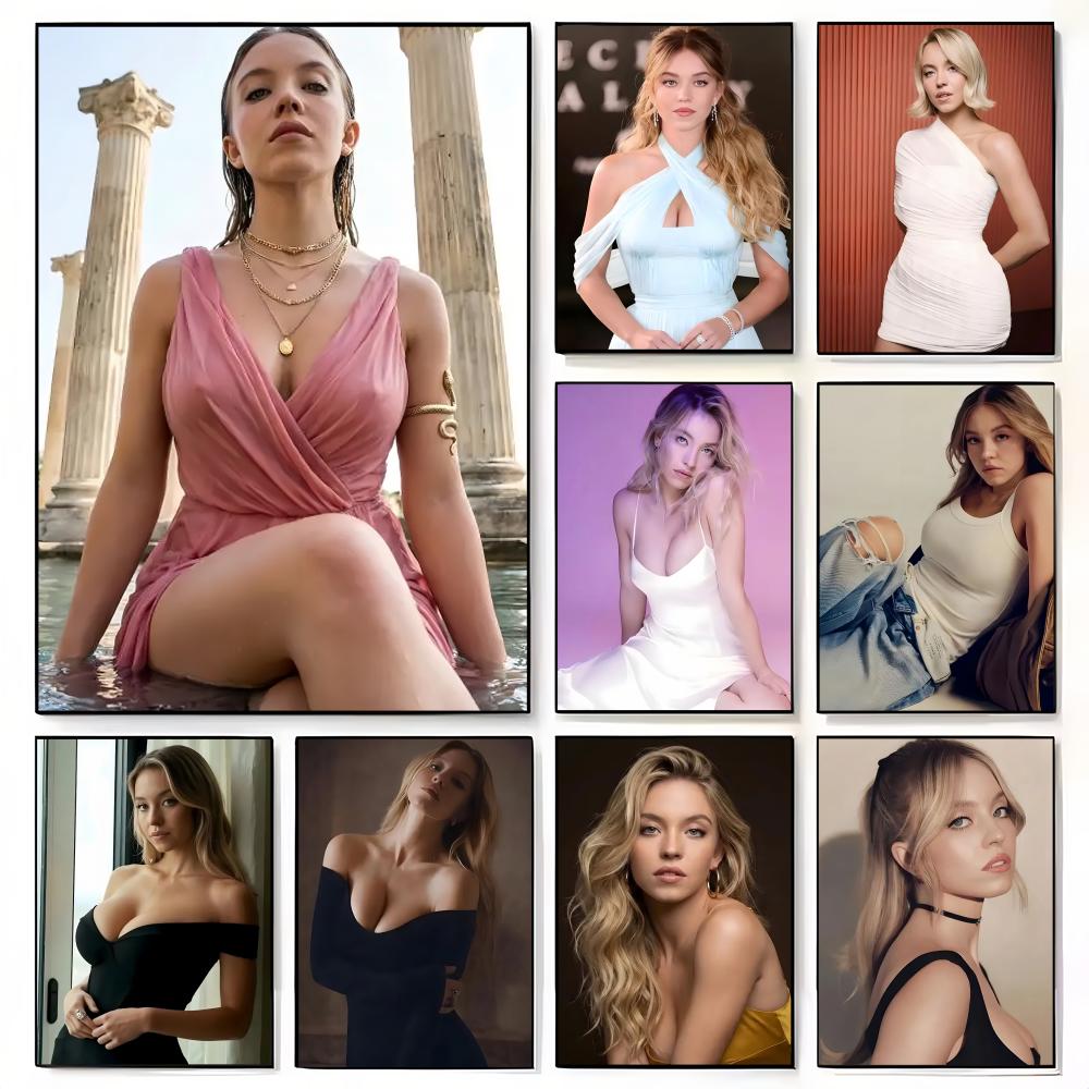 Home Bar Sydney - Pôster decorativo s-sydney Sweeney Trendy_Actor para