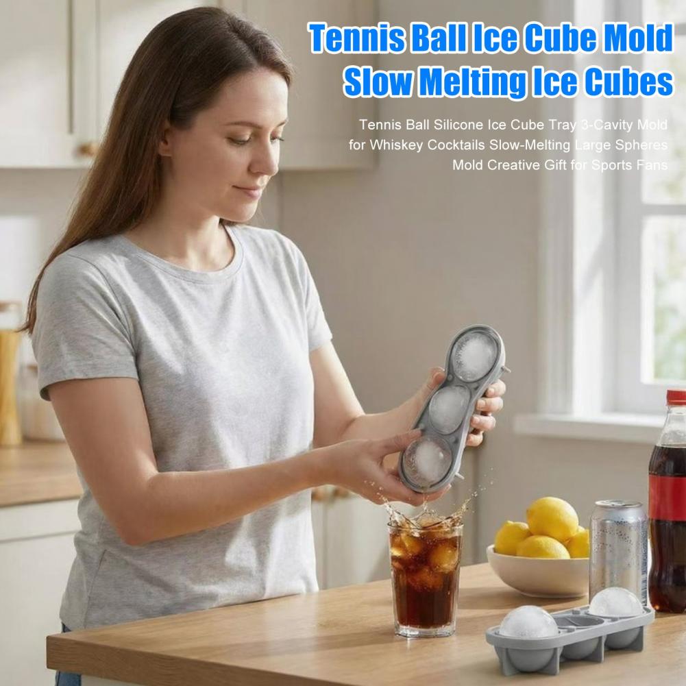 Ice Mold Sphere - Forma de Gelo de Silicone Espessado