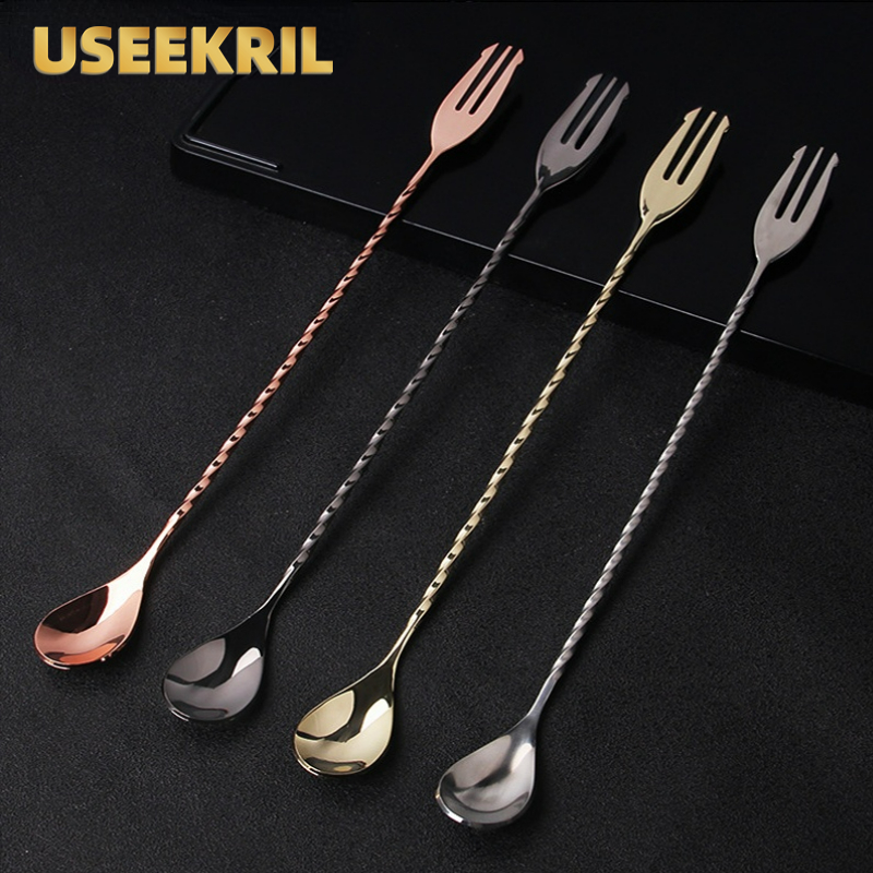Bar Spoon Twisted - 30 40 50cm colher de barra