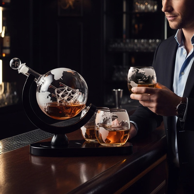 Conjunto Criativo de Decantado - Decanter Globe Set avaliação e preço