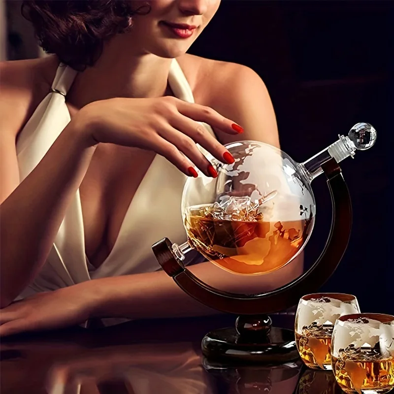 Conjunto de Decantador de Whis - Decanter Globe Set avaliação e preço
