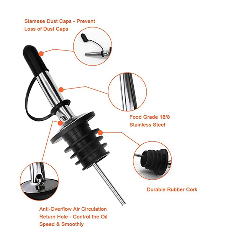 Bicos despejadores de velocida - Speed Pourer Cap avaliação e preço