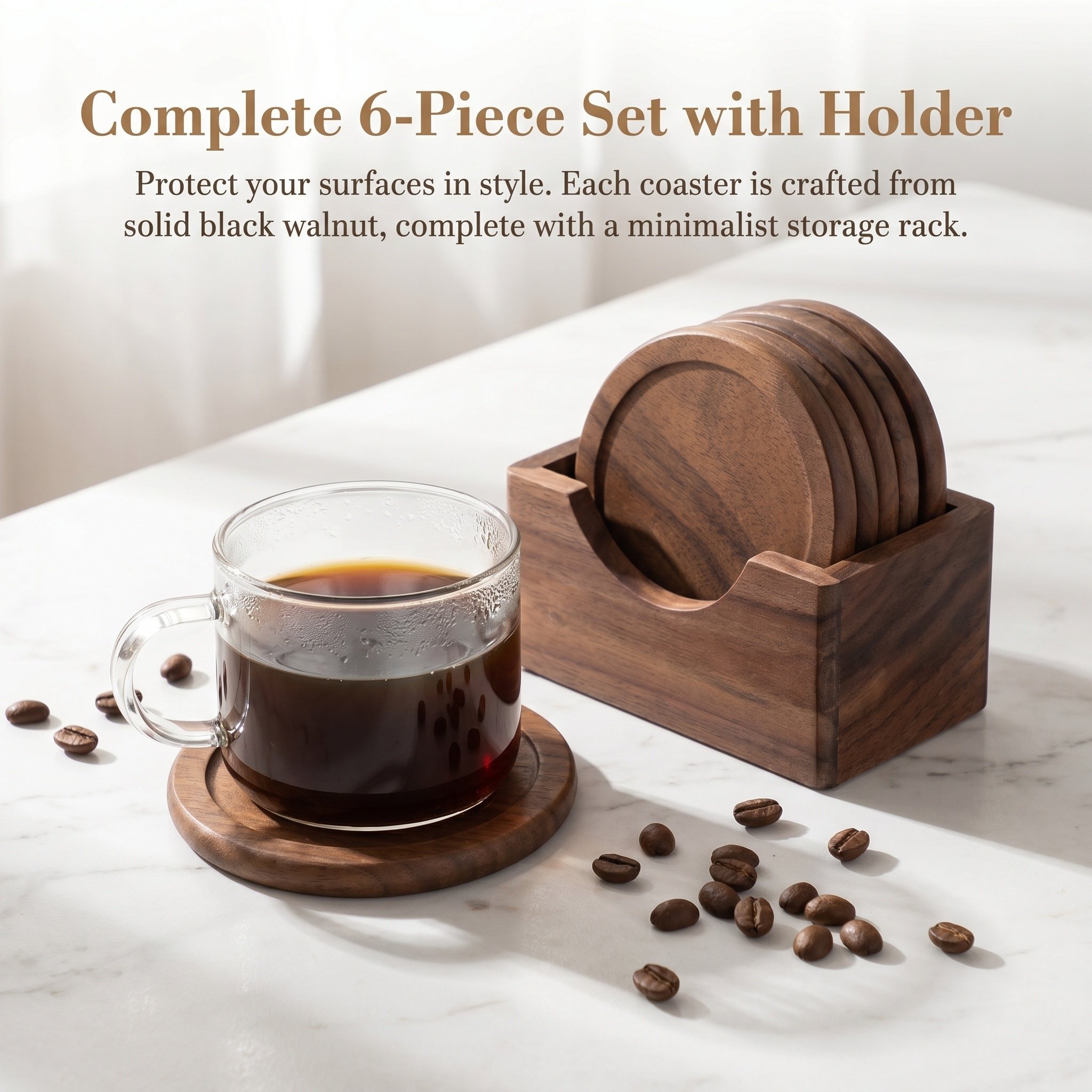 Conjunto de 6 Porta-Copos Redo - Home Bar Set avaliação e preço