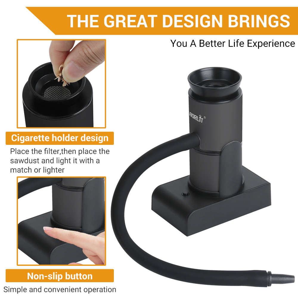 Boruit sk305 infusor de fumaça - Smoking Gun Kit avaliação e preço