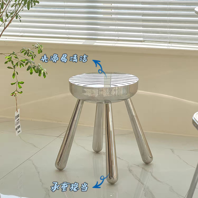 Móveis nórdicos de aço inoxidá - Home Bar Seating avaliação e preço