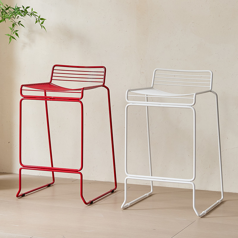 Banqueta de Bar Minimalista Nó - Home Bar Seating avaliação e preço