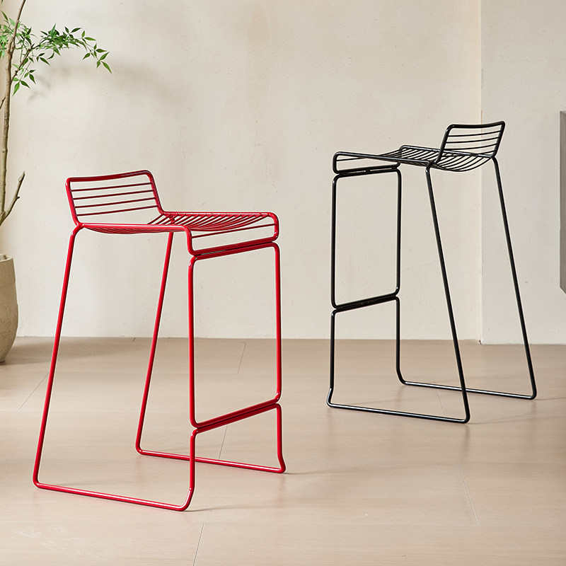 Banqueta de Bar Minimalista Nó - Home Bar Seating avaliação e preço
