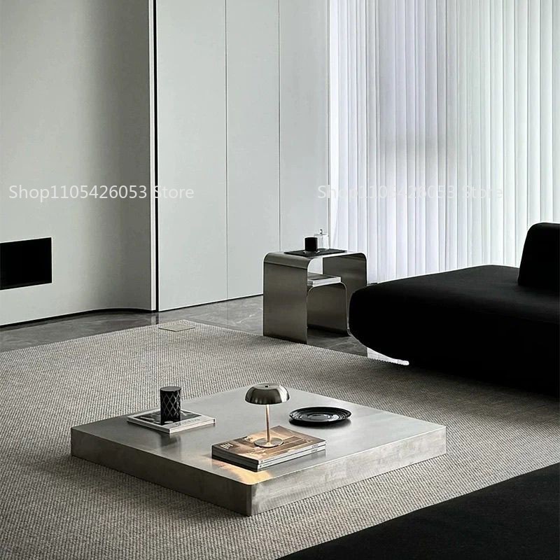 Mesa Lateral Moderna em Aço In - Home Bar Shelf avaliação e preço