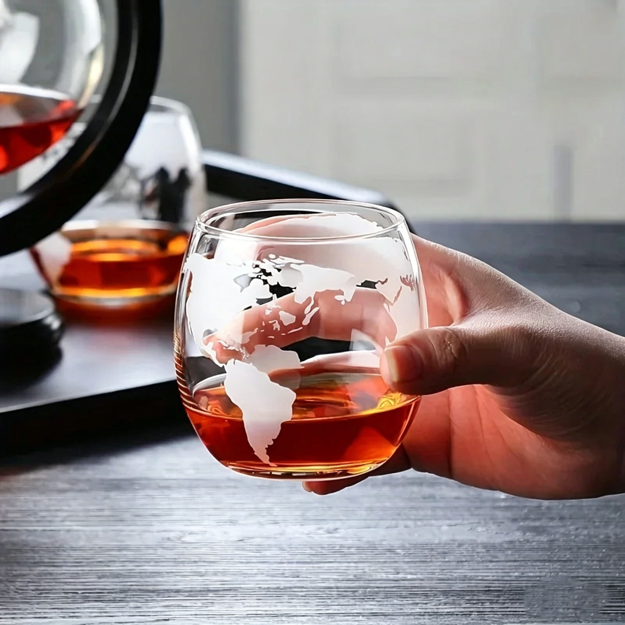 Conjunto de Decantador de Whis - Decanter Globe Set avaliação e preço