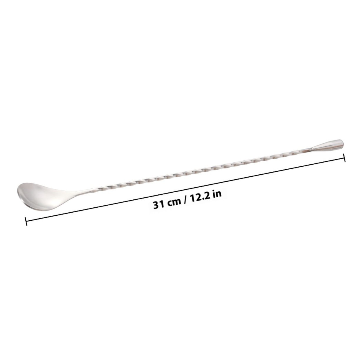 Colher de Bar Longa de Aço Ino - Bar Spoon Twisted avaliação e preço