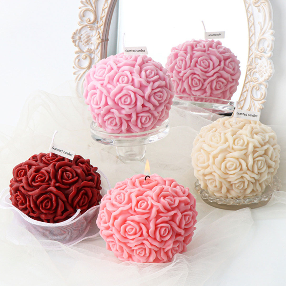 Molde de vela série flor multi - Ice Mold Sphere avaliação e preço