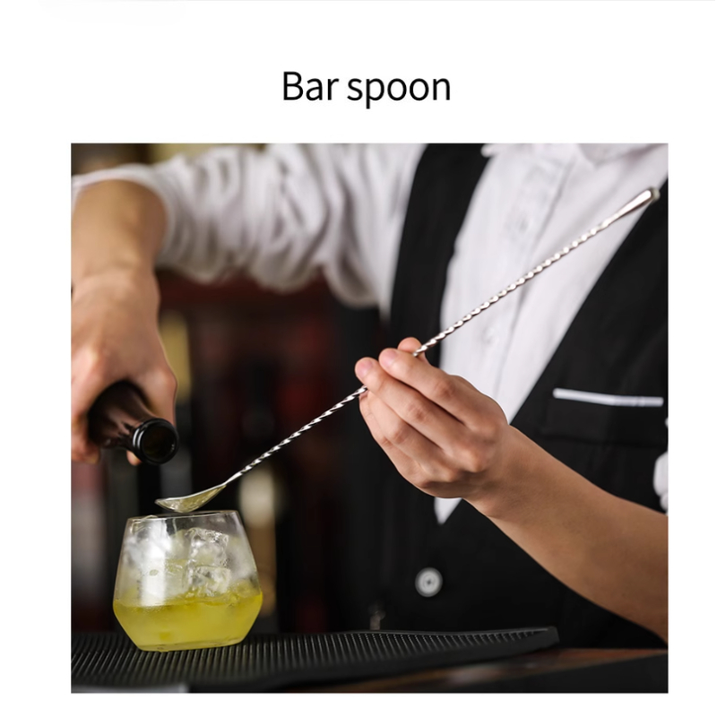1 pçs cocktail bar colher de a - Bar Spoon Twisted avaliação e preço