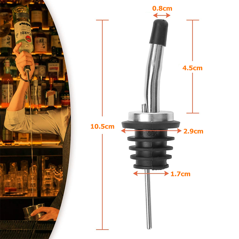Lmetjma-Aço Inoxidável Garrafa - Speed Pourer Cap avaliação e preço