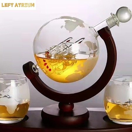 Decantador em forma de globo d - Decanter Globe Set avaliação e preço