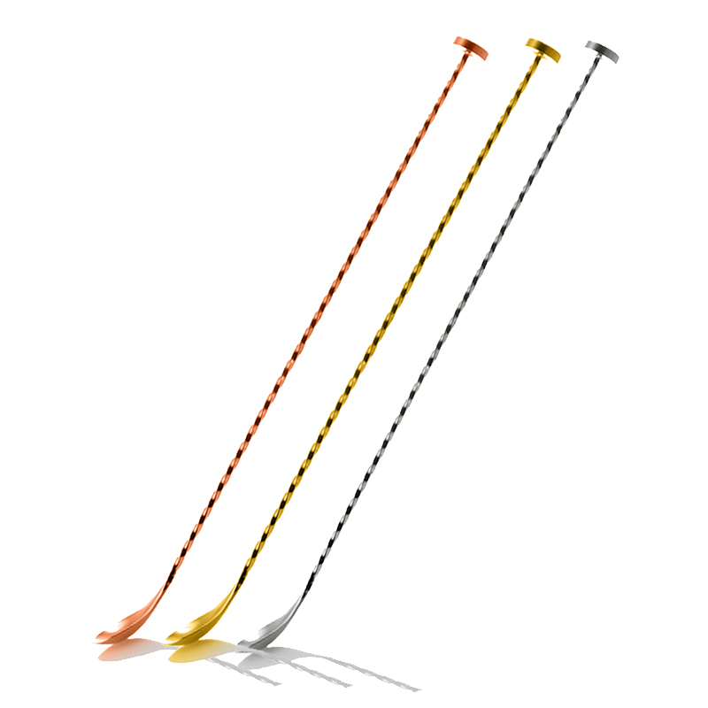 O envio gratuito de 40cm aço i - Bar Spoon Twisted avaliação e preço