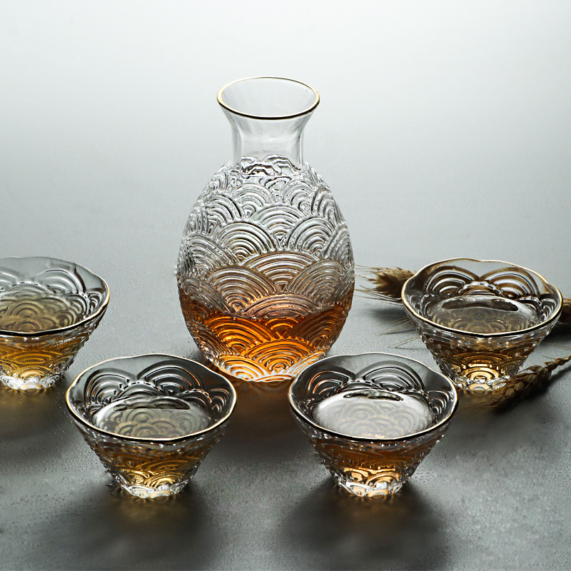 Conjunto de Jarra de Saquê Jap - Home Bar Set avaliação e preço