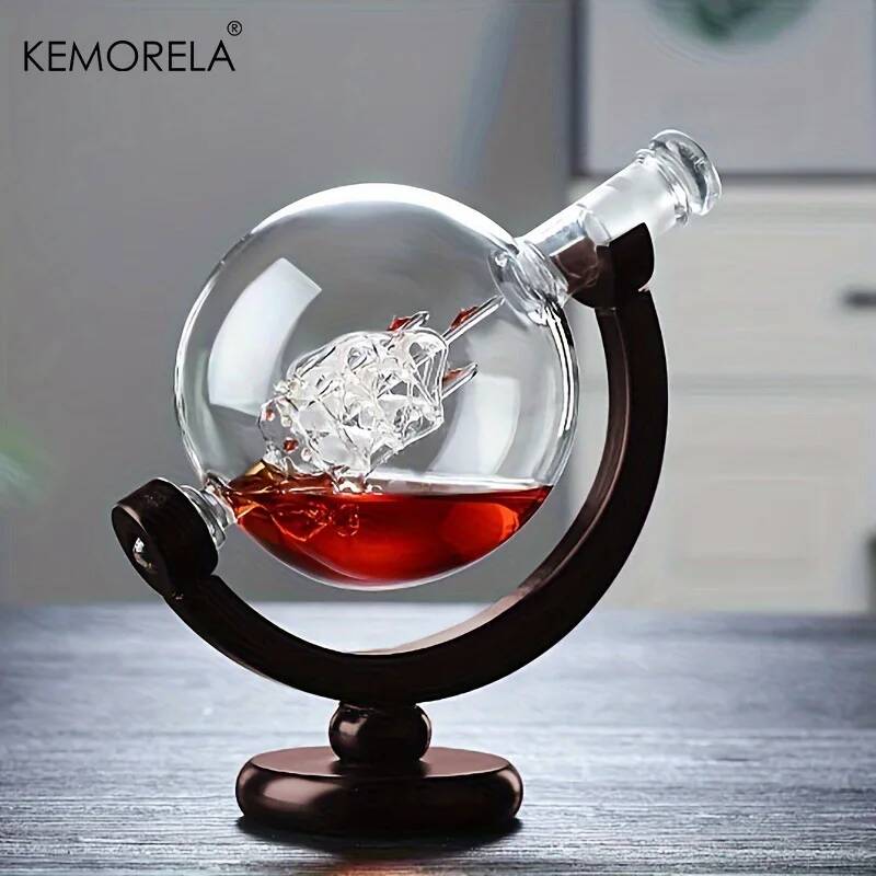 Conjunto de decantador de uísq - Decanter Globe Set avaliação e preço