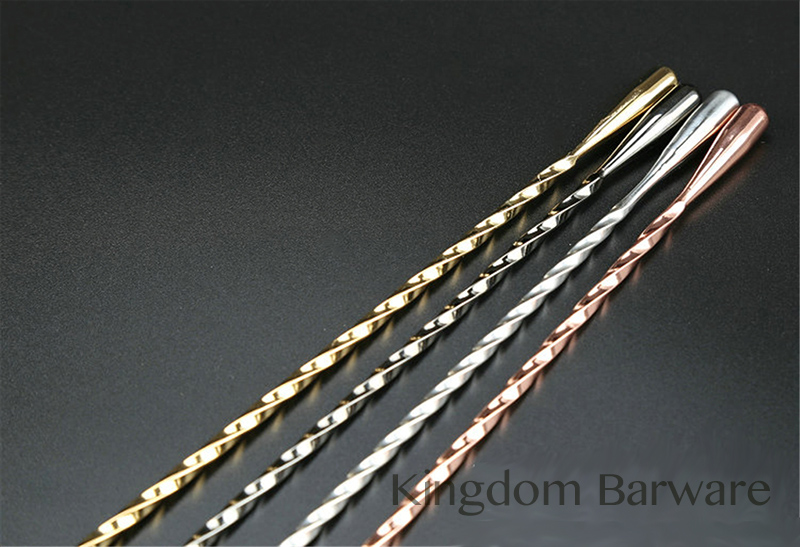 Colher de barra de coquetel de - Bar Spoon Twisted avaliação e preço