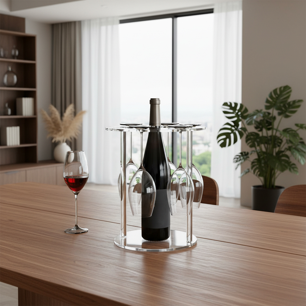 Suporte Transparente para Taça - Home Bar Stand avaliação e preço