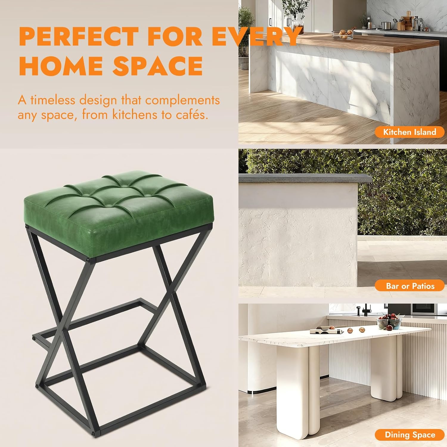 Conjunto de 3 Banquetas Modern - Home Bar Seating avaliação e preço
