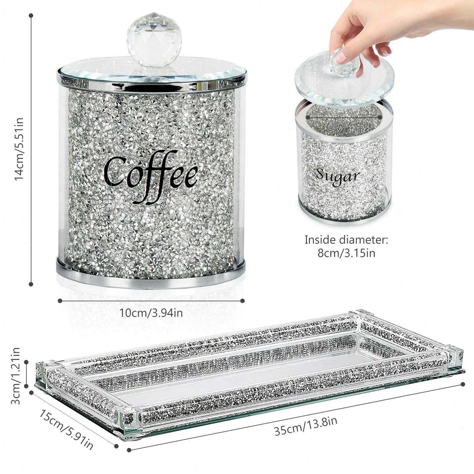 Conjunto de Potes para Café, A - Home Bar Set avaliação e preço