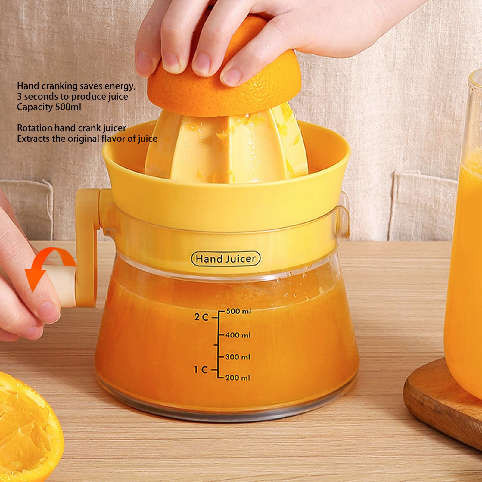 Multi-funcional mão Juicer par - Citrus Juicer Bar avaliação e preço