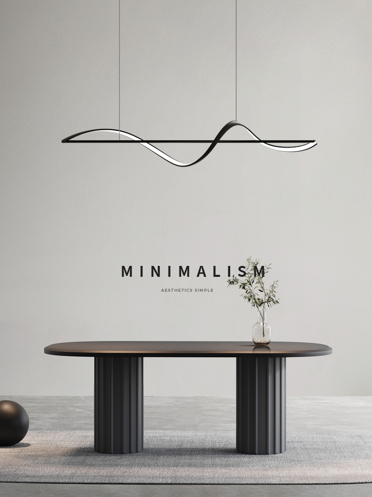 Moderno Minimalismo Curva Led  - Home Bar Word avaliação e preço