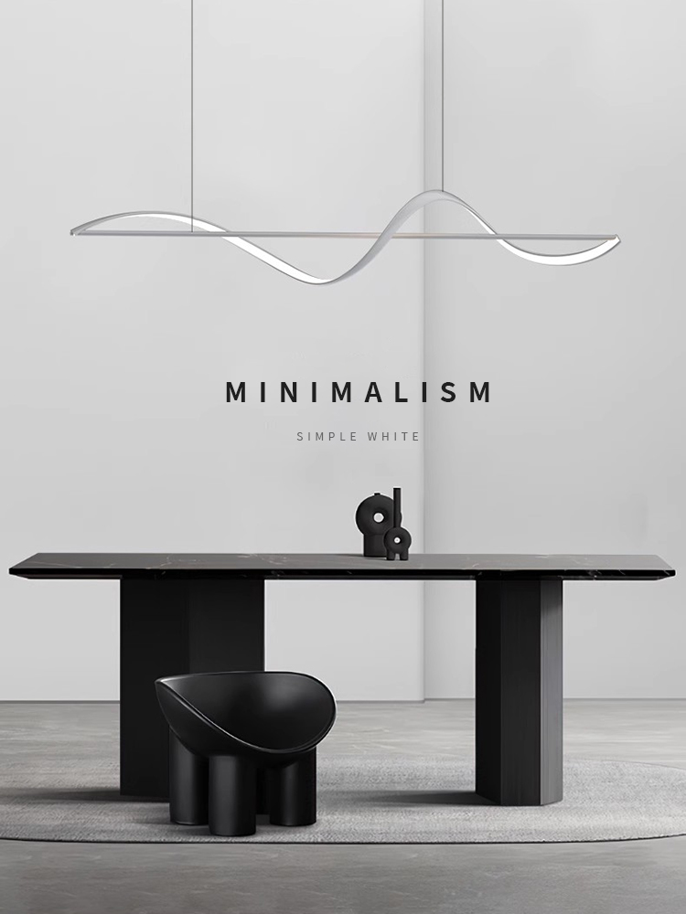 Moderno Minimalismo Curva Led  - Home Bar Word avaliação e preço