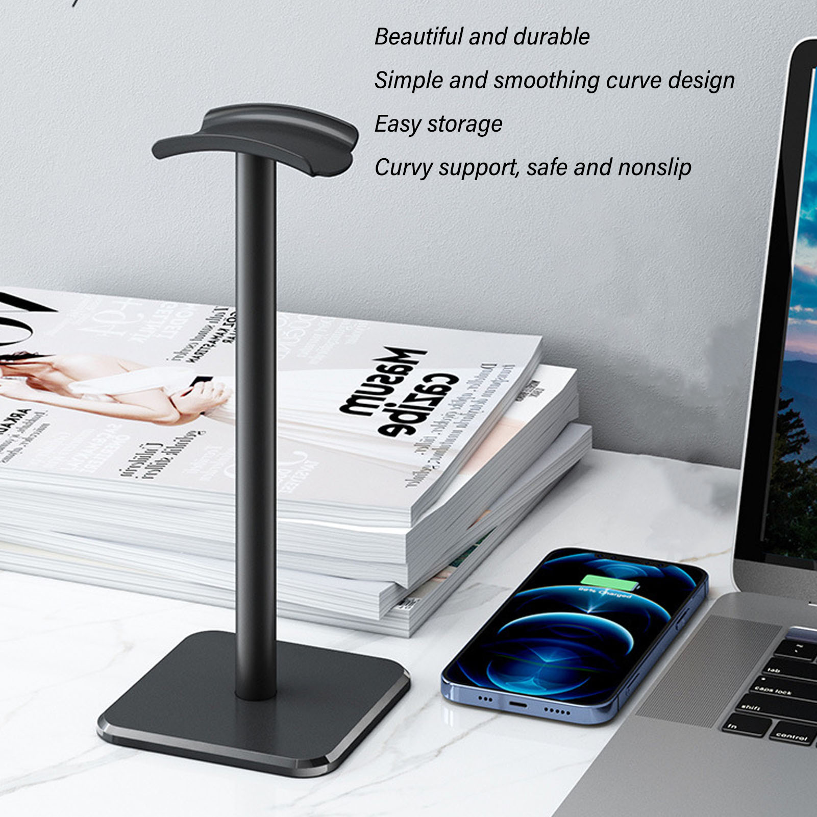 Suporte de fone de ouvido cant - Home Bar Stand avaliação e preço