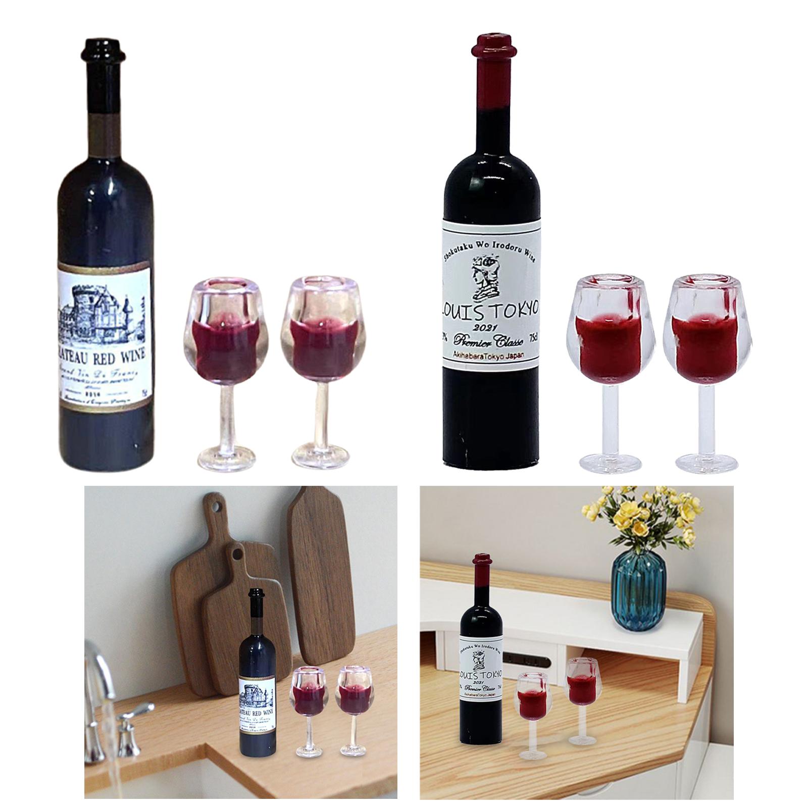 Copos de garrafa de vinho para - Home Bar Shelf avaliação e preço