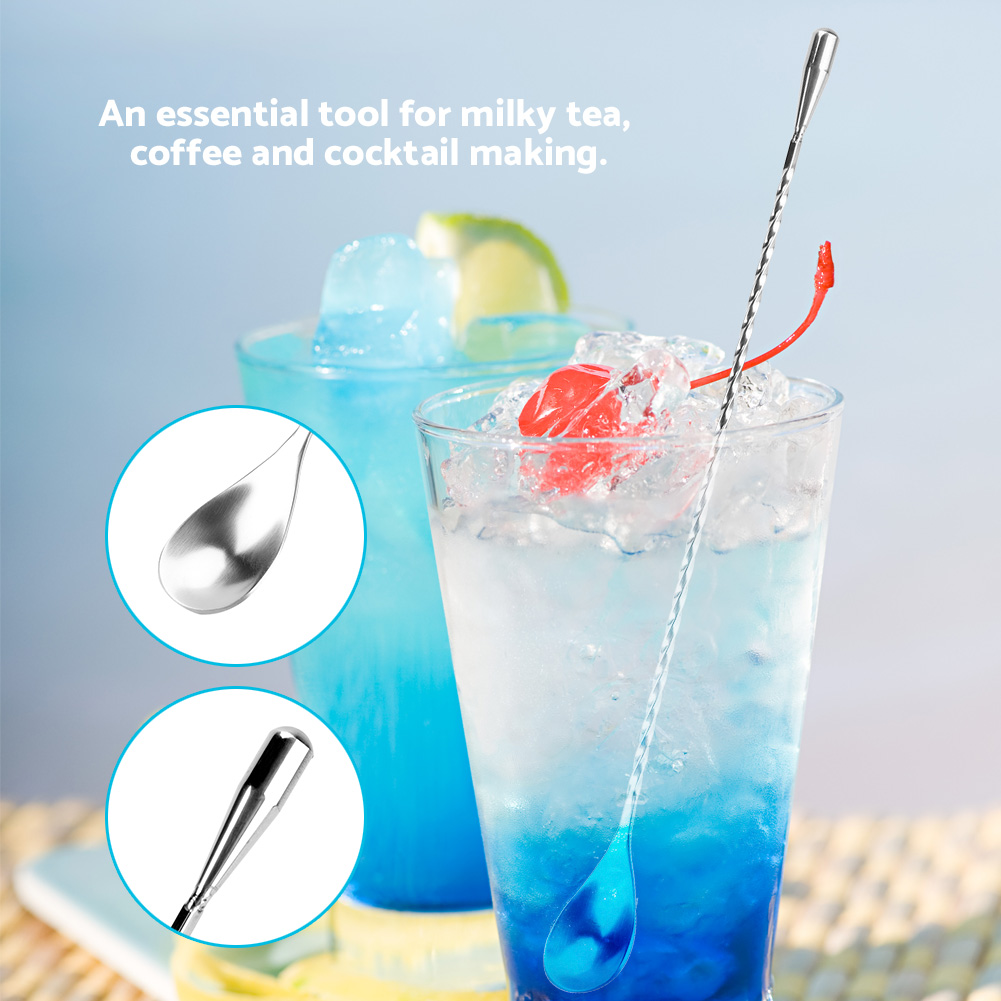 Colher de Bar em Aço Inoxidáve - Bar Spoon Twisted avaliação e preço
