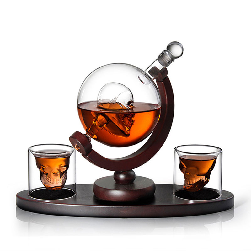Conjunto de decantador de uísq - Decanter Globe Set avaliação e preço