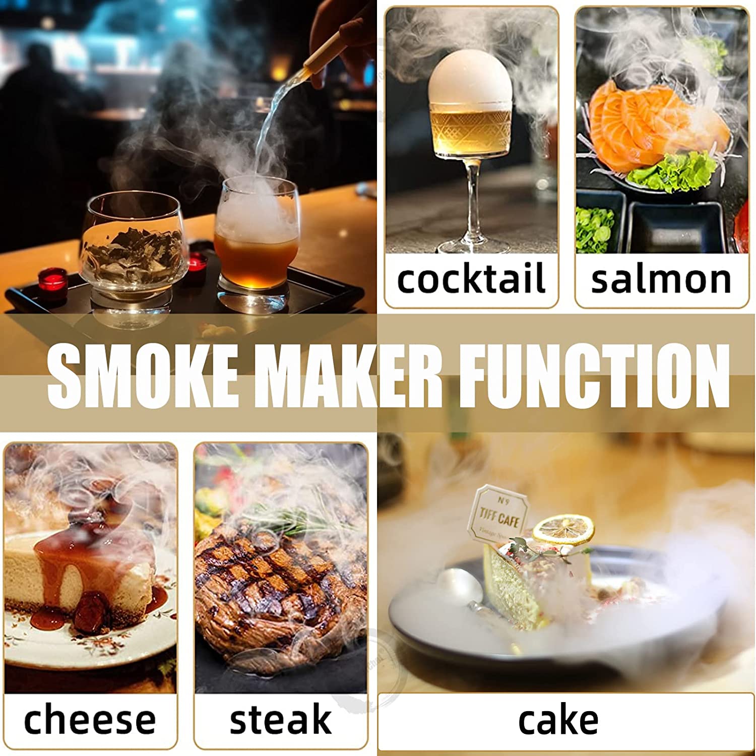 Cocktail Smoke Gun for Cocktai - Smoking Gun Kit avaliação e preço