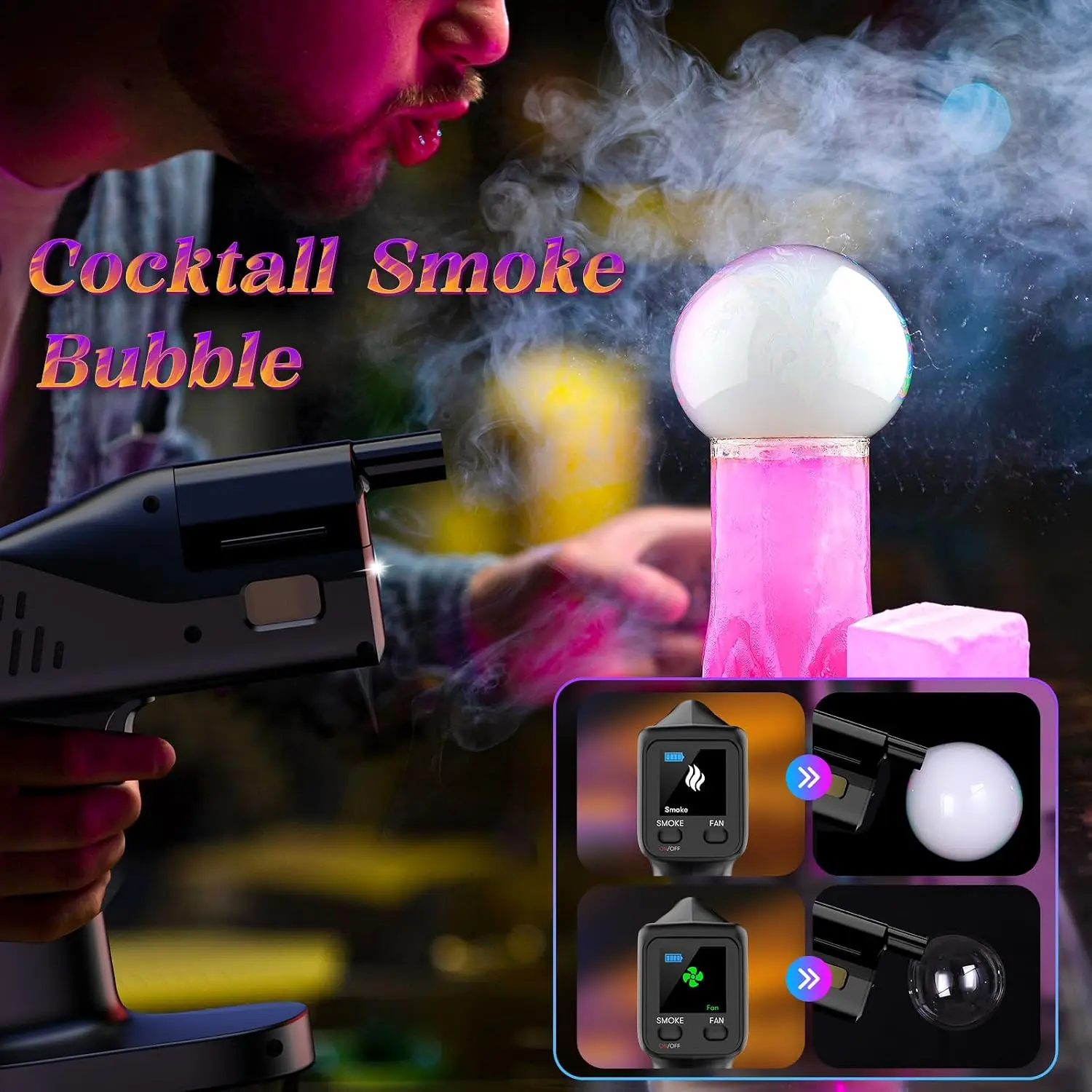 Kit de Pistola de Fumaça e Bol - Smoking Gun Kit avaliação e preço