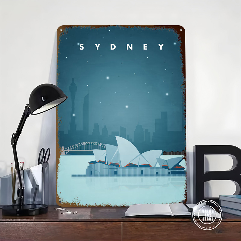 Pôster de Viagem de Sydney, Pl - Home Bar Sydney avaliação e preço