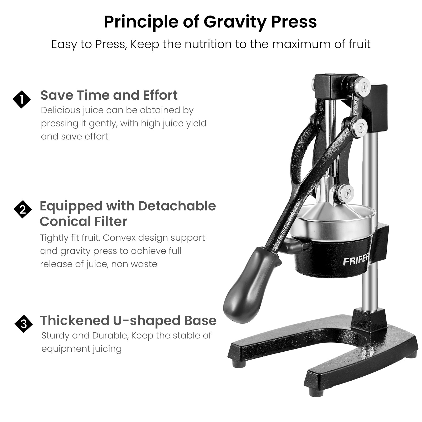 Espremedor manual de frutas cí - Citrus Juicer Bar avaliação e preço