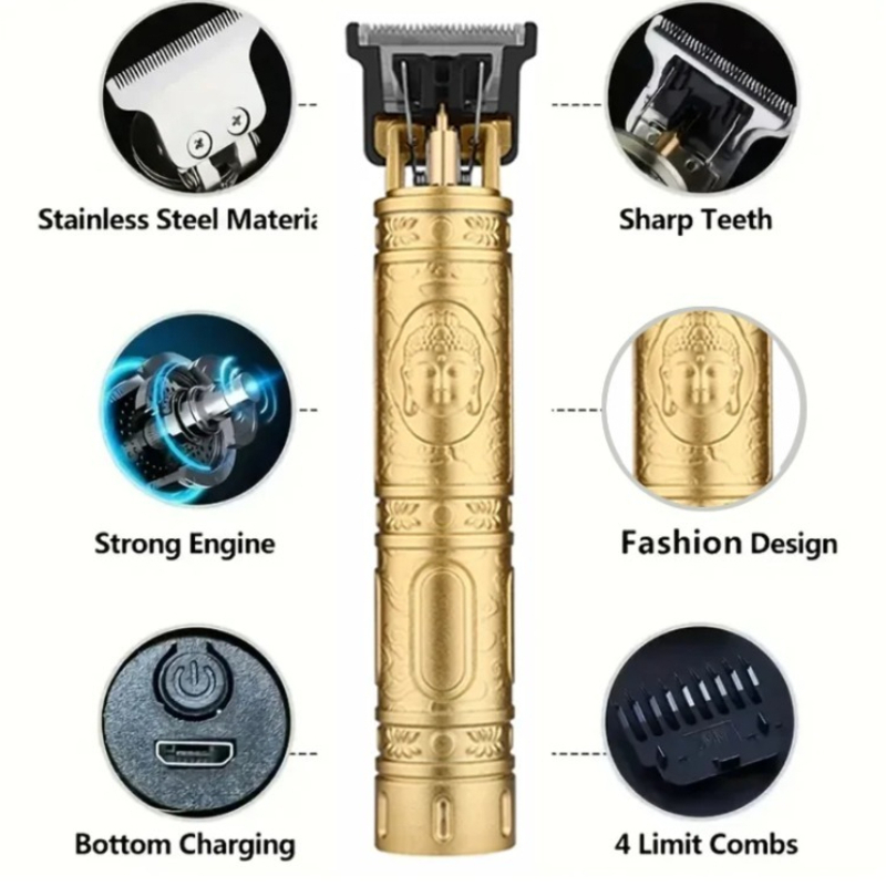 Aparador de Barba Elétrico T9  - Home Barbershop avaliação e preço