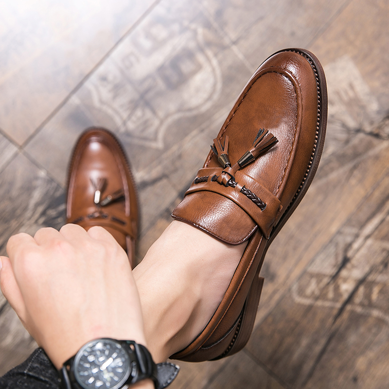Sapatos casuais pontiagudos pa - Home Barca avaliação e preço
