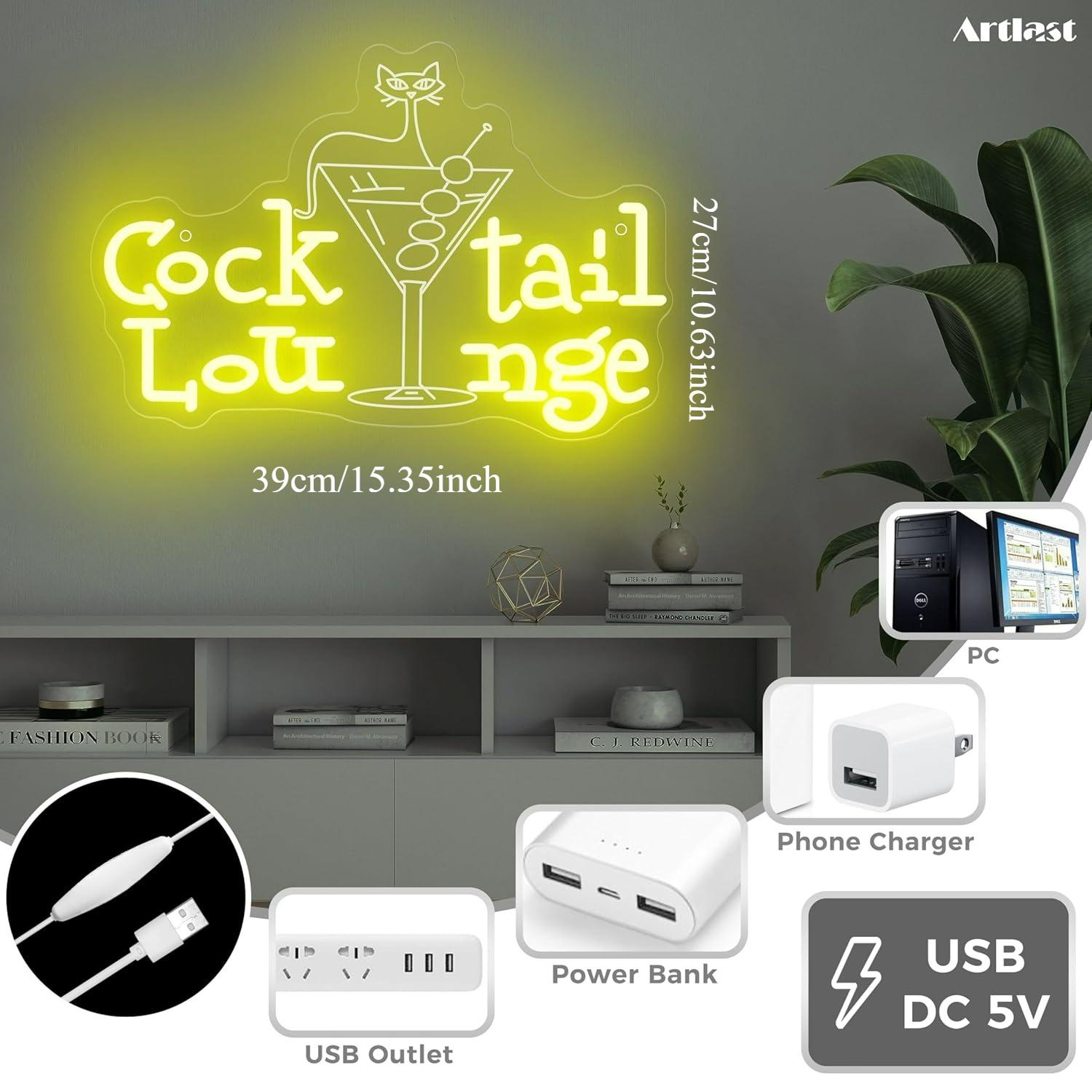 Letreiro Neon LED Regulável pa - Home Bar Lounge avaliação e preço