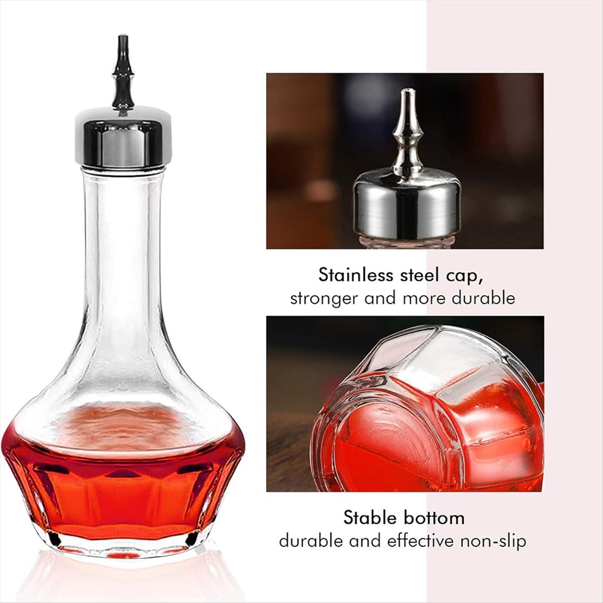 Conjunto de 6 Garrafas de Bitt - Bitters Bottle Set avaliação e preço